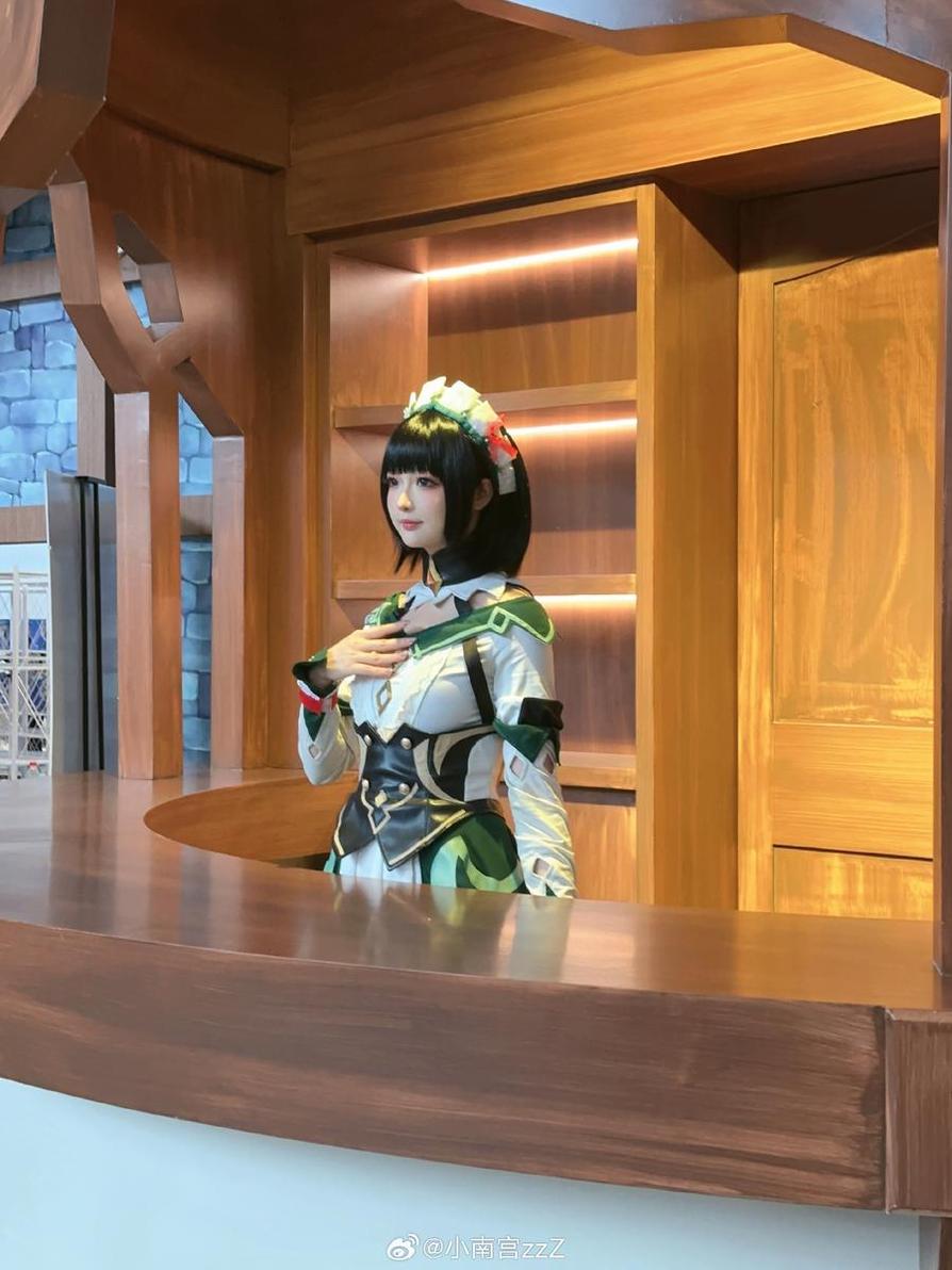 令人心醉神迷的唯美南宫cos刻晴作品，你绝不能错过