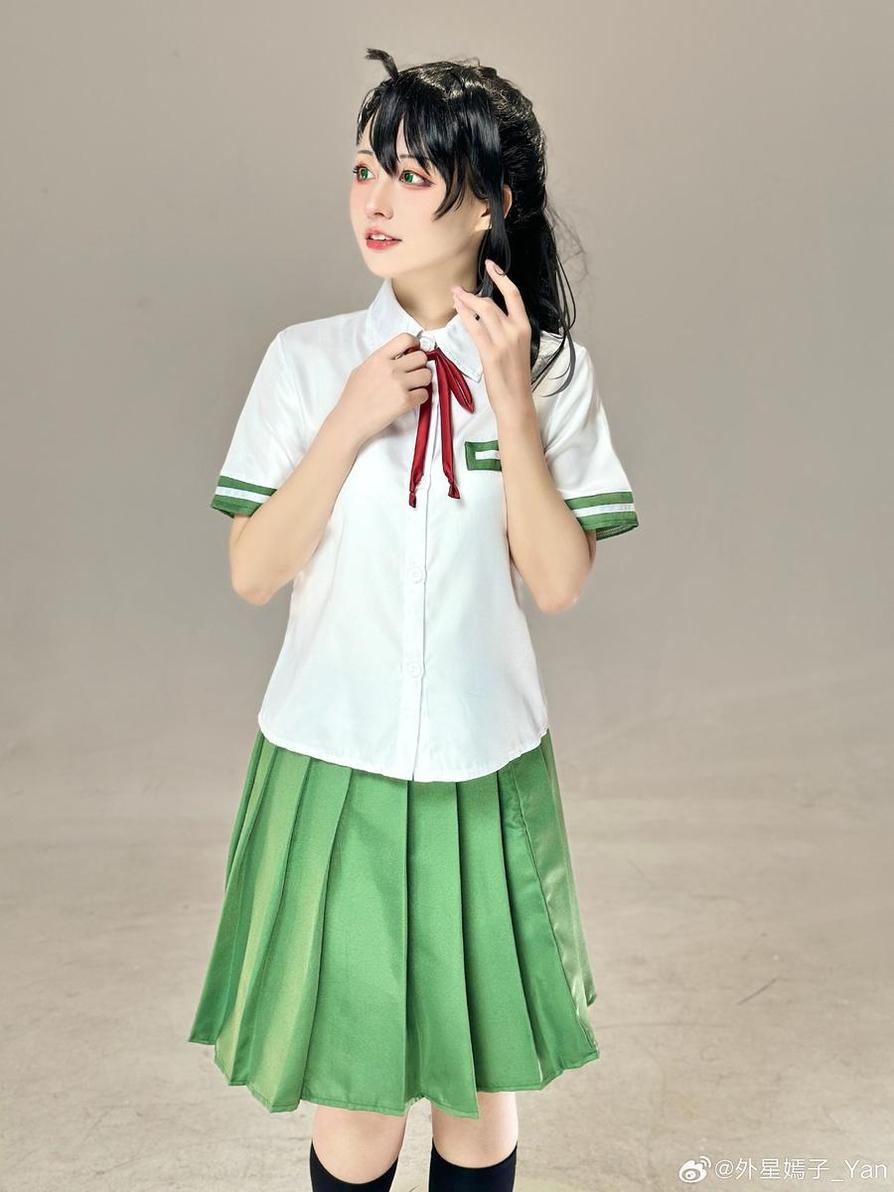 纵横天际！外星嫣子cos申鹤cos作品分享