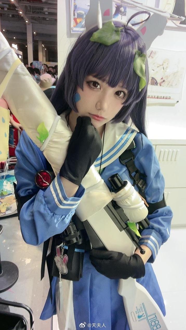 天夫人头像cos作品，唯美摄影感人心