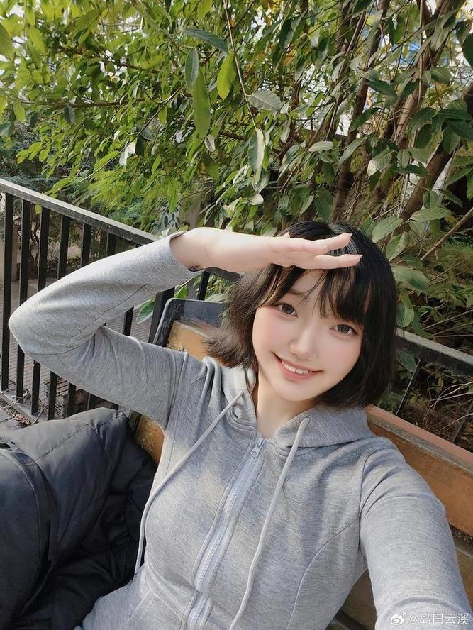 岛田云溪图包美图：镜头中的cos女神带你领略不一样的风景