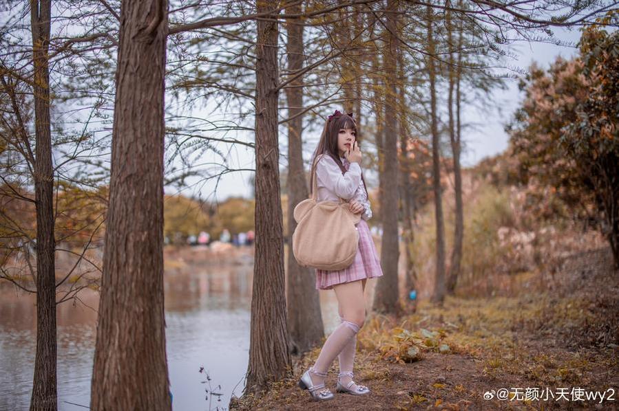 精美cos作品之无颜小天使林中精灵图包分享