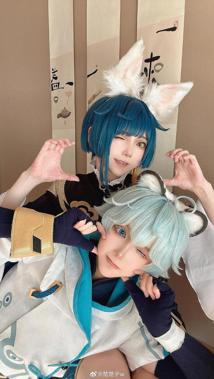 熊猫tv楚楚子更新了一组超好看的cosplay图包，速来抢购