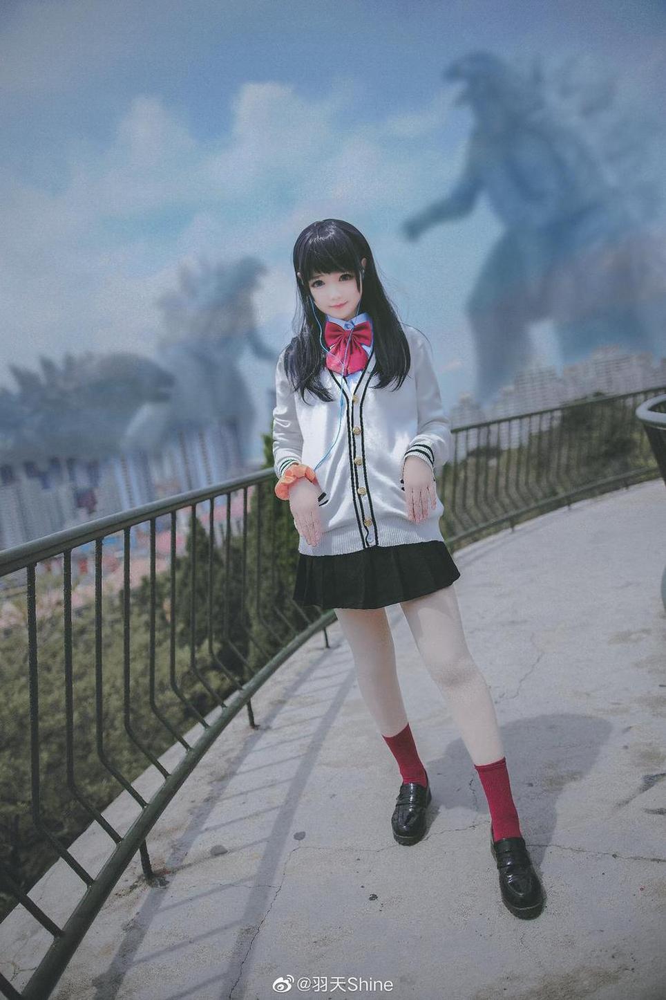 羽天shine舰长的cosplay图包已上线，快来一次性尽情下载吧