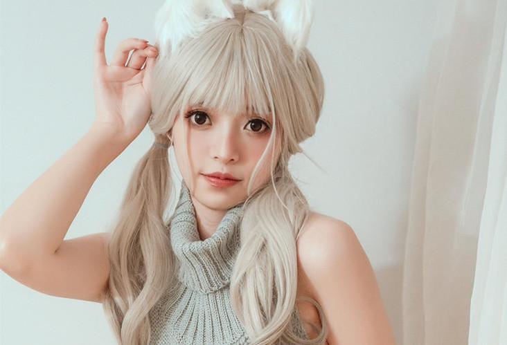 草莓味的奈奈兔cos图：摄影师真的捕捉到了她的魅力