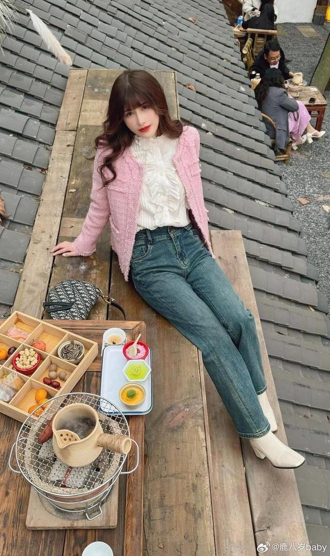 鹿八岁一汉服：美到窒息的原图大曝光